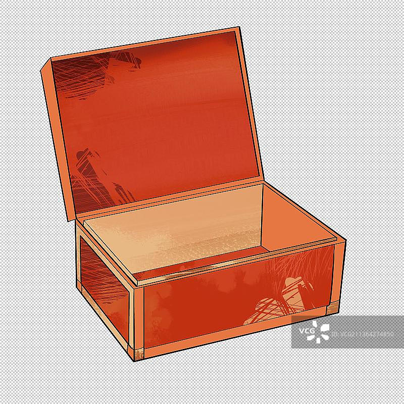 复古首饰盒箱子盒子图片素材