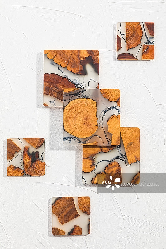 木制杯垫隔热垫图片素材