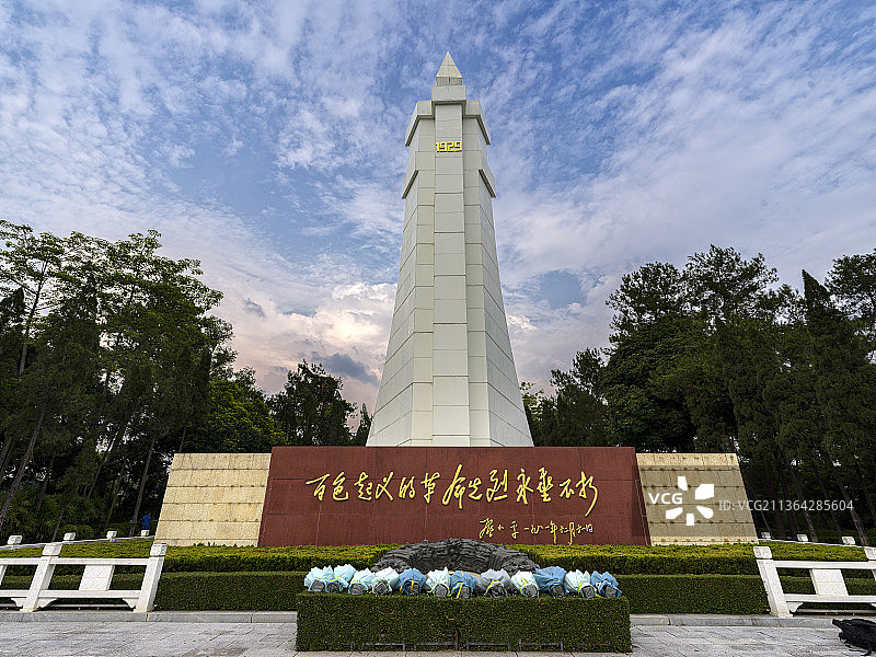 百色起义纪念碑图片素材