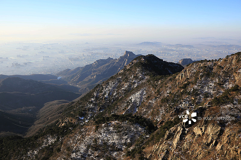 东岳泰山风光图片素材