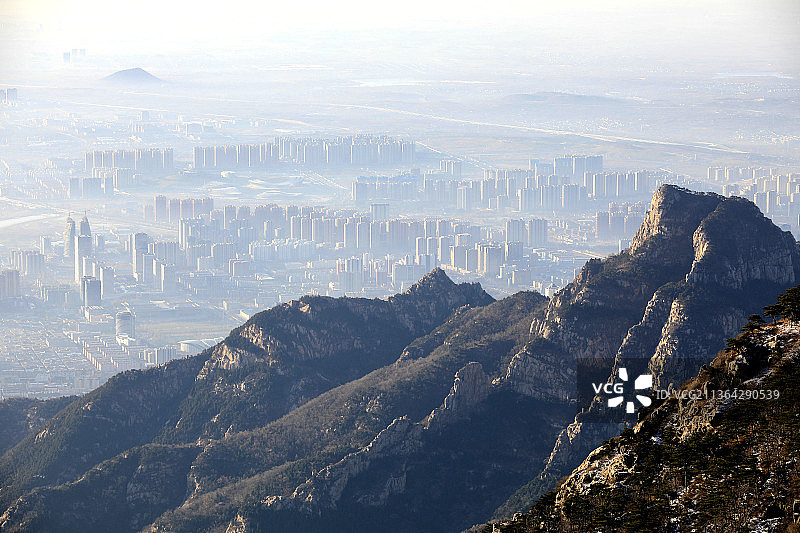 东岳泰山风光图片素材