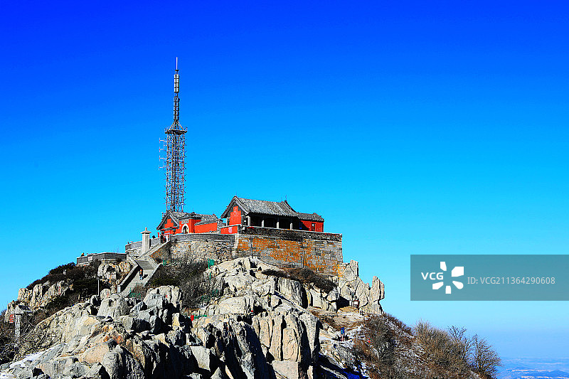 东岳泰山风光图片素材