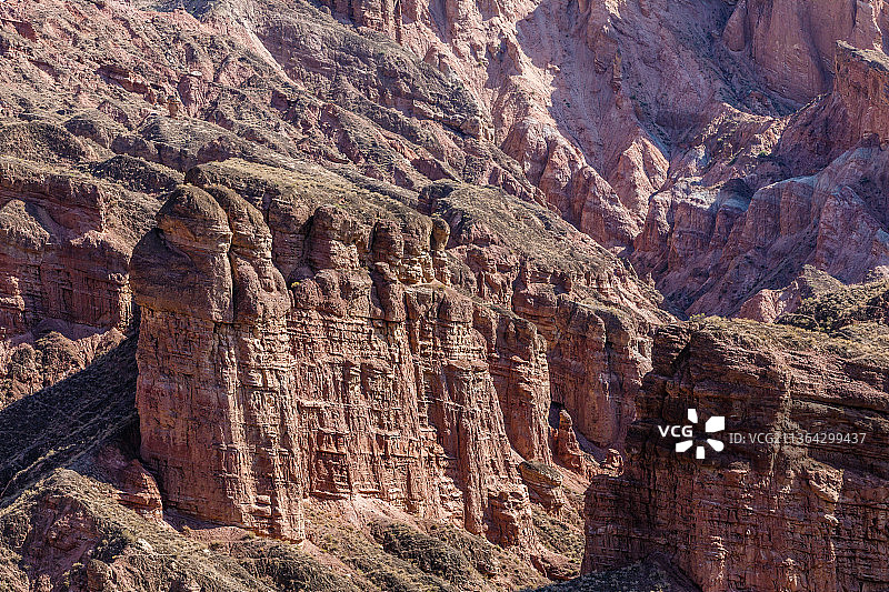 甘肃张掖冰沟丹霞景区图片素材