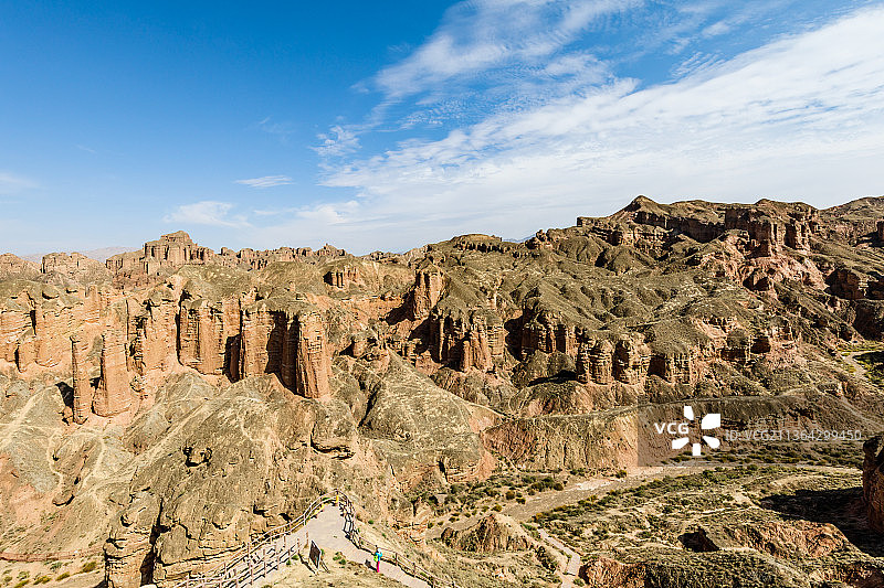 甘肃张掖冰沟丹霞景区图片素材