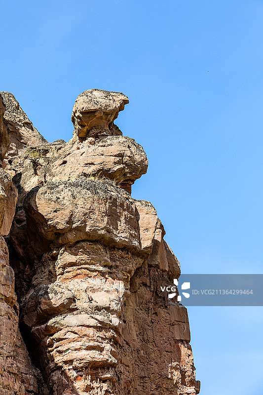 甘肃张掖冰沟丹霞景区图片素材