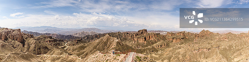 甘肃张掖冰沟丹霞景区图片素材