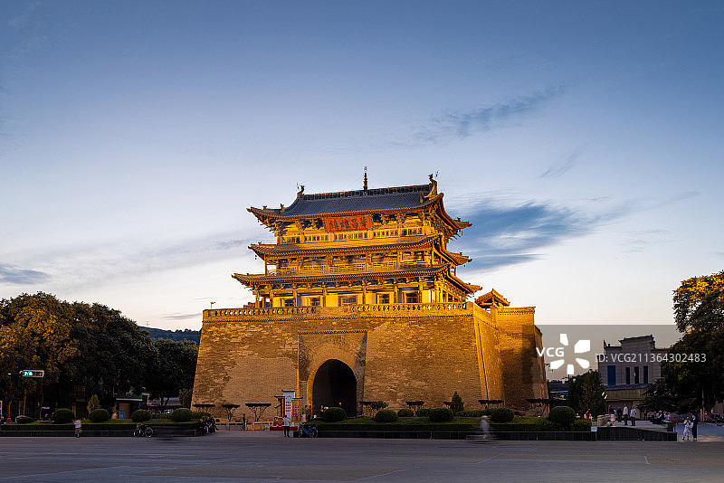 陇西县威远楼图片素材