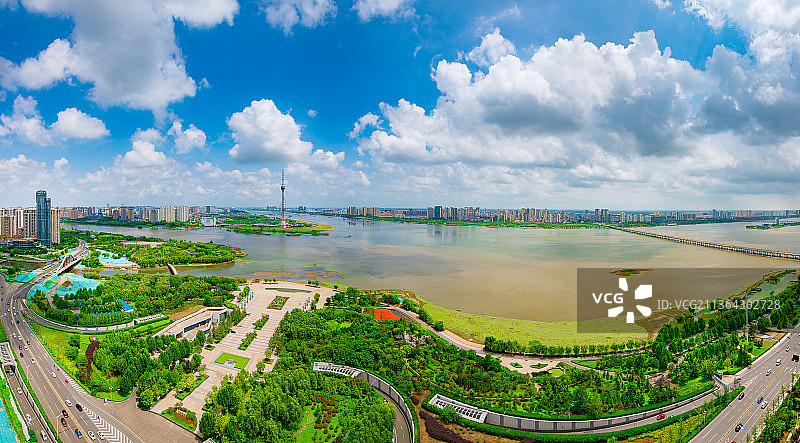 临沂沂河风光图片素材