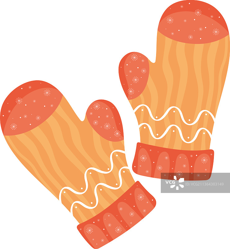 冬季手套图片素材