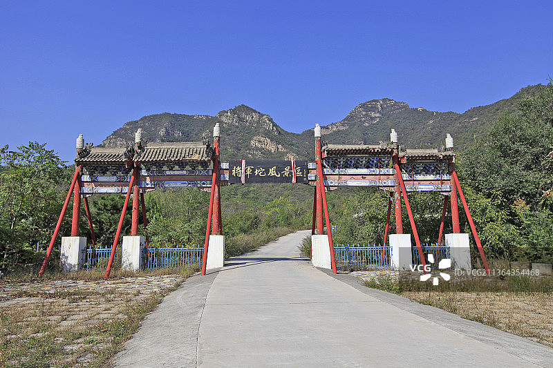 北京房山将军坨风景区图片素材