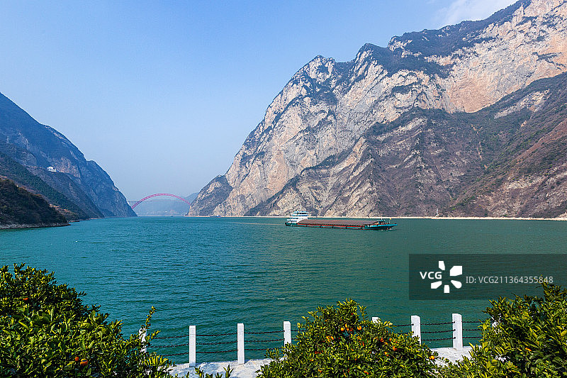 西陵峡图片素材