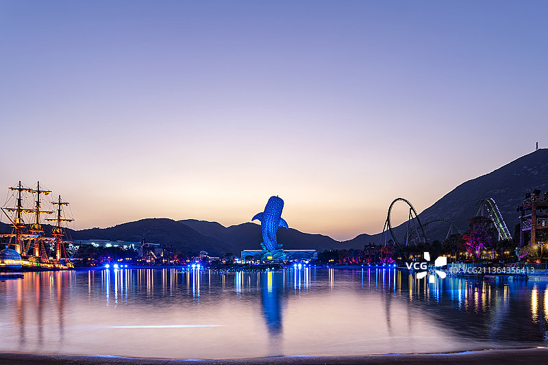 广东珠海横琴长隆海洋王国鲸鲨馆图片素材