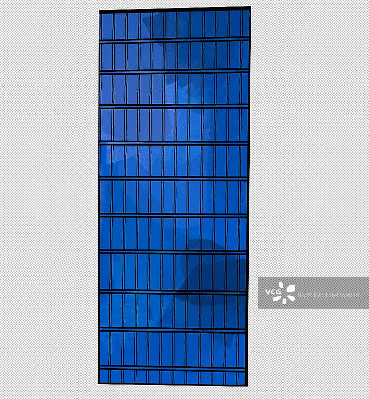 蓝色窗户图片素材