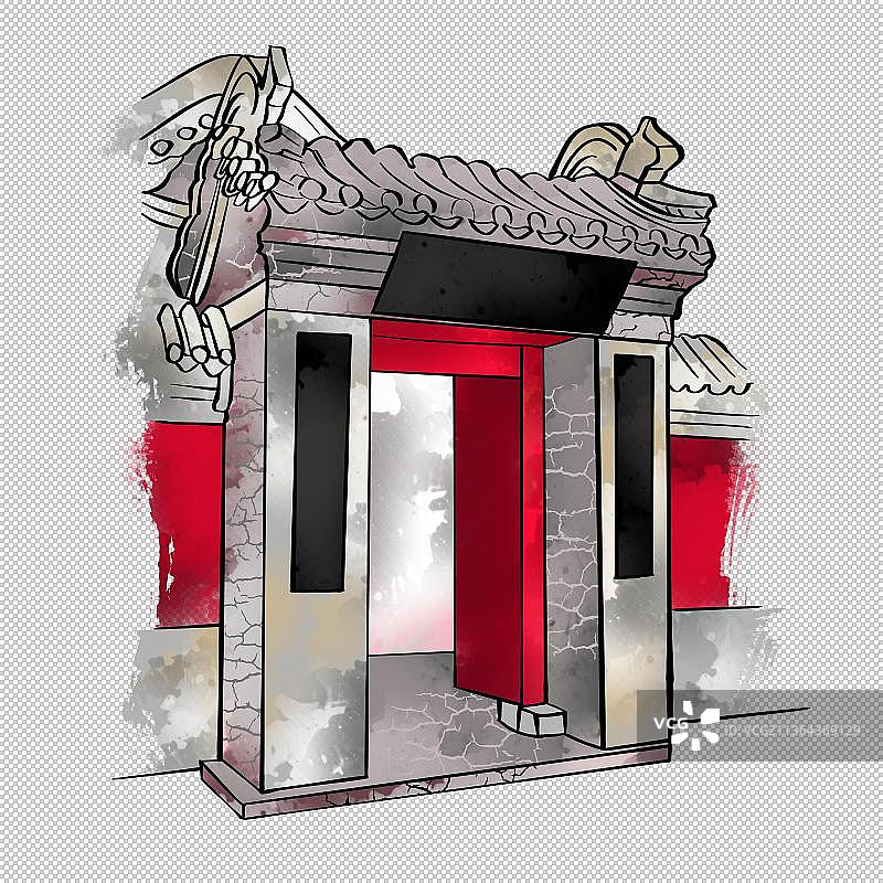 北京,沉淀,旧址,遗址,大门,医馆,门口,古旧,宅院,大宅门图片素材