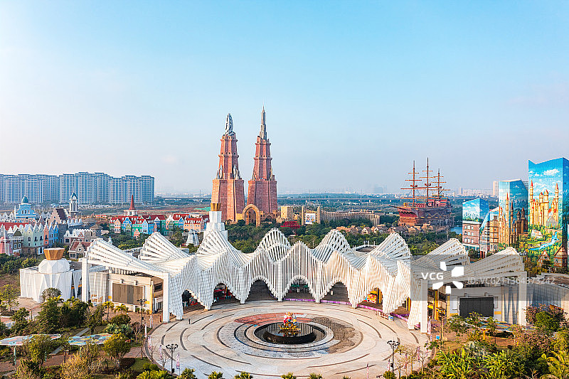 海口市秀英区长影环球100奇幻乐园图片素材