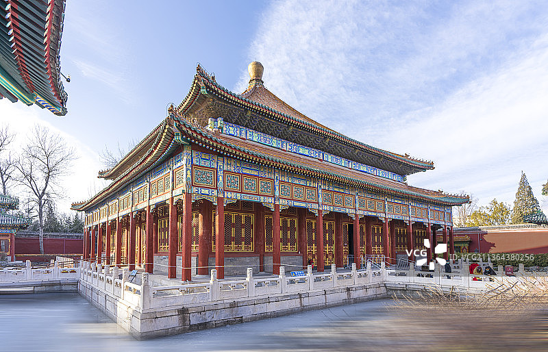 北海公园 什刹海 银锭桥 后海 钟楼 九龙壁 琼华岛 永安寺 北海白塔 北海团城 承光殿 铁影壁 五图片素材