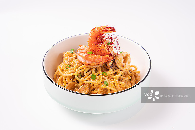 海鲜沙茶面图片素材