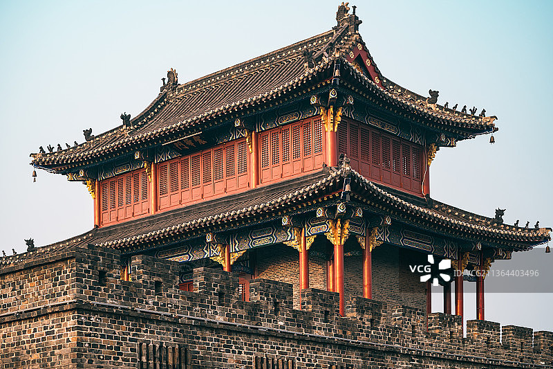 襄阳古城墙图片素材