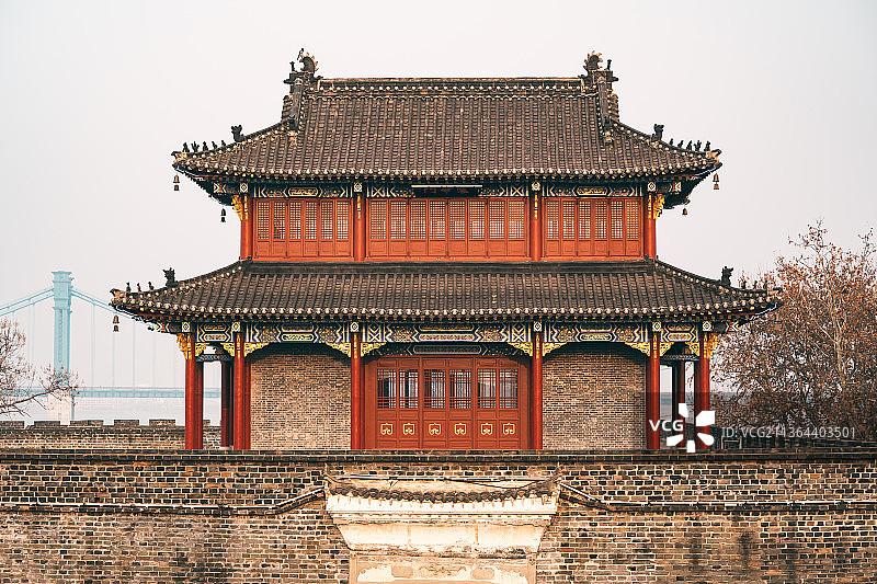 襄阳古城墙图片素材