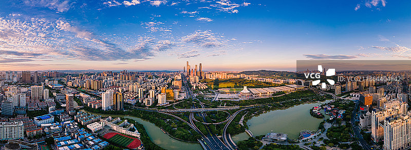 南宁竹溪立交东盟商务区图片素材