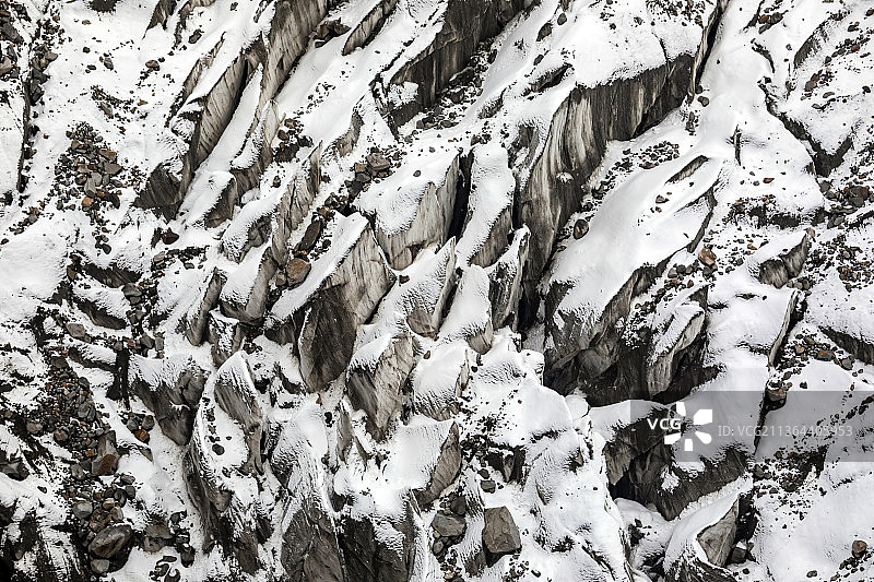 四川甘孜贡嘎山海螺沟冰川图片素材