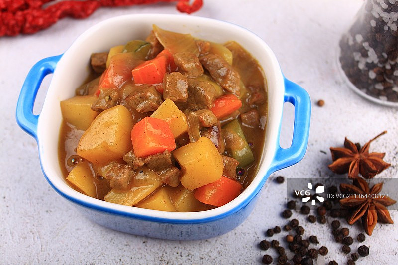 咖喱牛肉图片素材