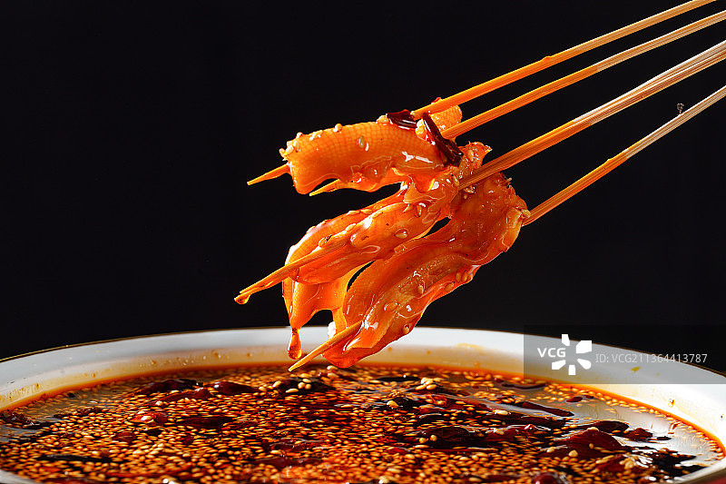 钵钵鸡 乐山美食 乐山钵钵鸡 红油钵钵鸡 钵钵鸡没有鸡 四川美食 传统美食 麻辣红油图片素材