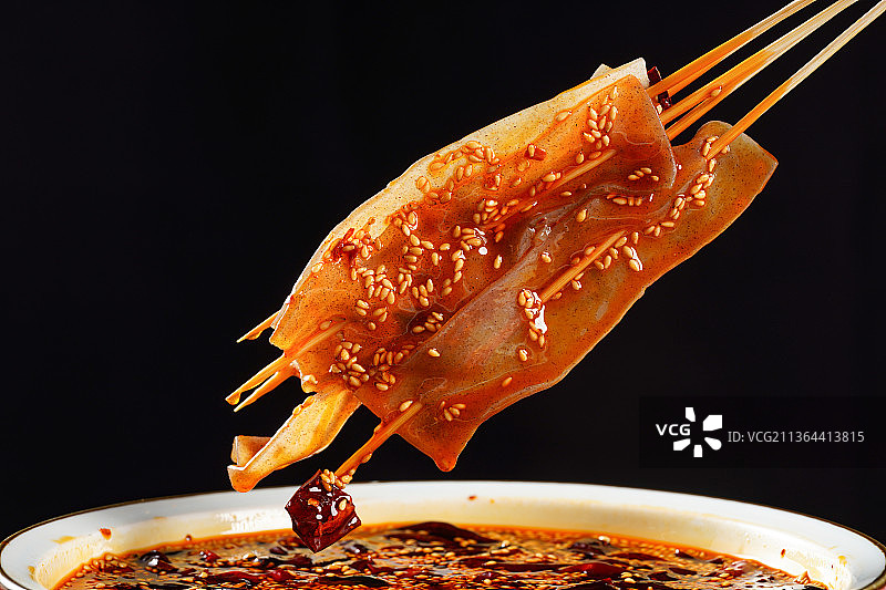 钵钵鸡 乐山美食 乐山钵钵鸡 红油钵钵鸡 钵钵鸡没有鸡 四川美食 传统美食 麻辣红油图片素材