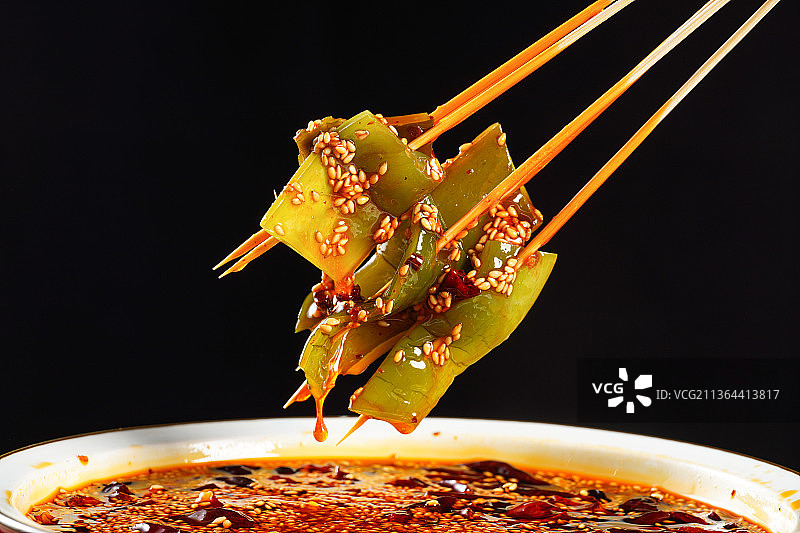 钵钵鸡 乐山美食 乐山钵钵鸡 红油钵钵鸡 钵钵鸡没有鸡 四川美食 传统美食 麻辣红油图片素材