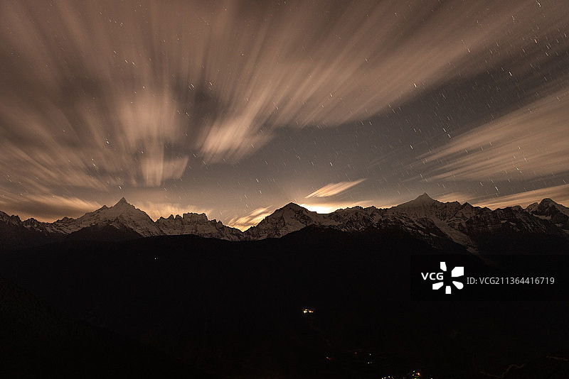 梅里雪山图片素材