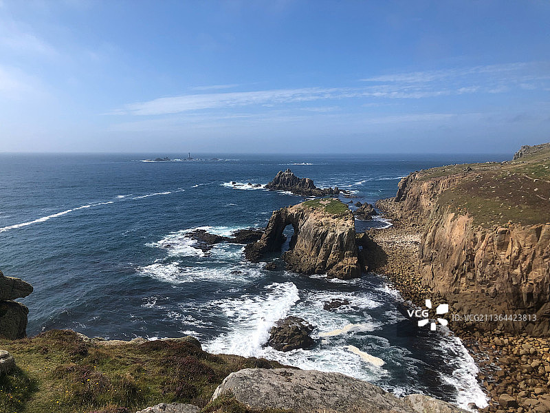 英国兰兹角海景图片素材