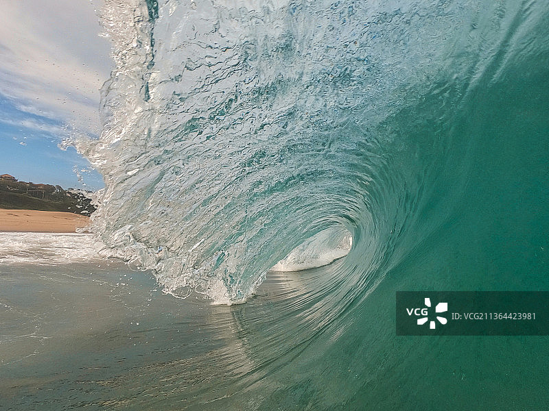 海天相映的风景图片素材