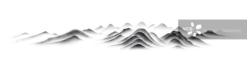 水墨风景画山川背景图图片素材