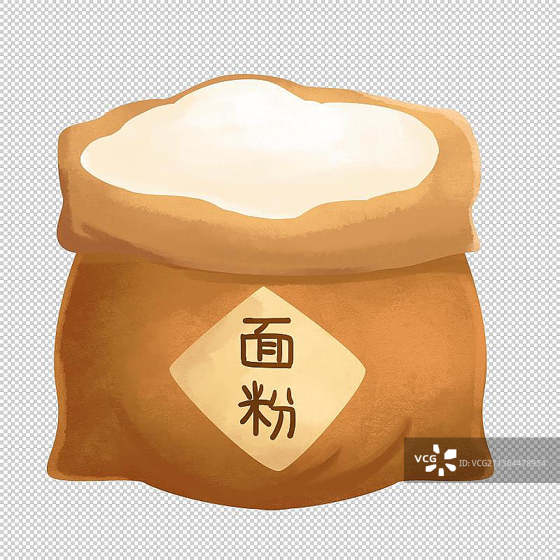 一袋面粉小麦粉图片素材