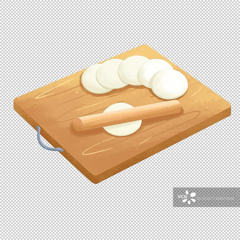 擀面皮饺子皮图片素材