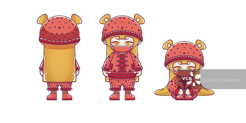 IP形象盲盒设计图片素材