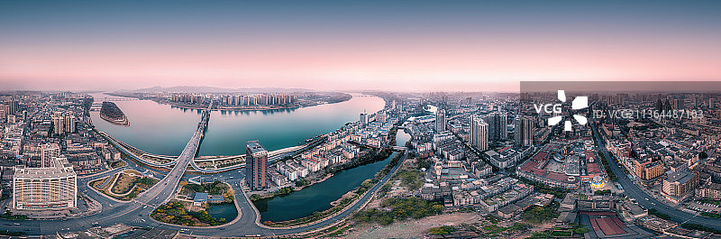 庐陵全景图图片素材