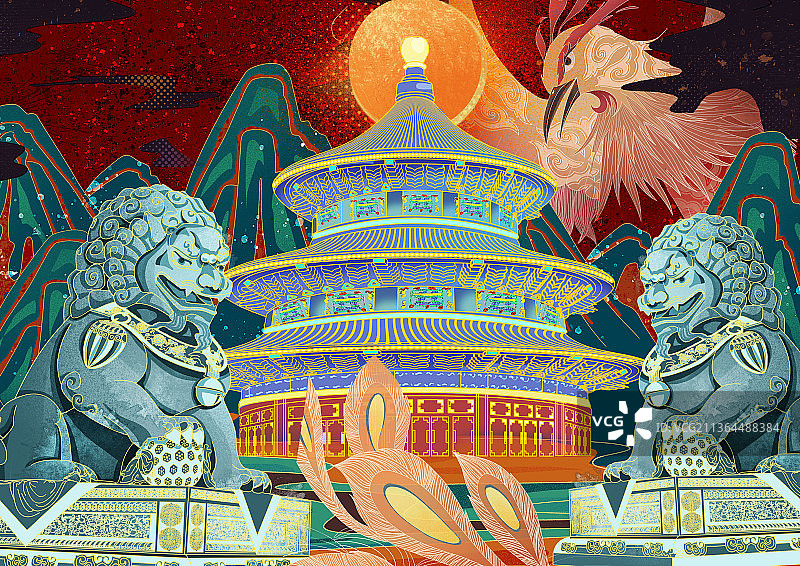 天坛图片素材
