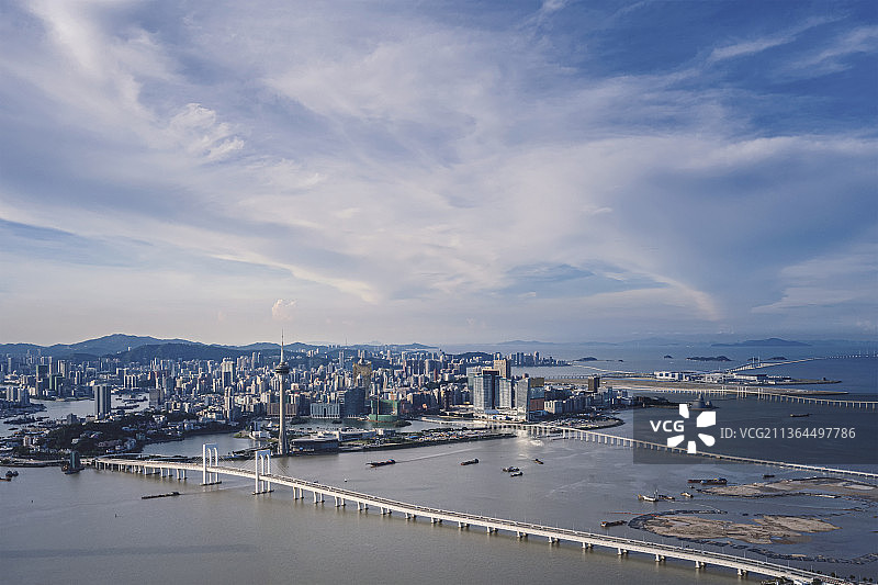 大湾区澳门城市风光图片素材