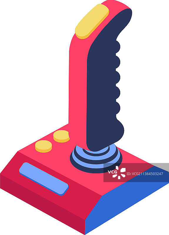 网络竞技2.5D摇杆构图图片素材