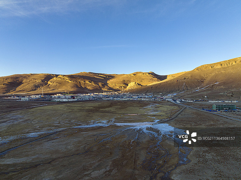 西藏日喀则岗巴古堡图片素材