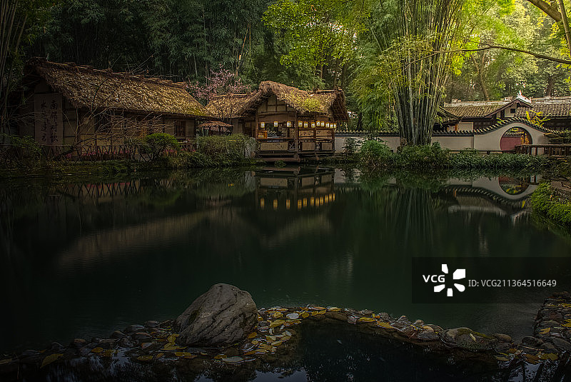 杜甫草堂图片素材