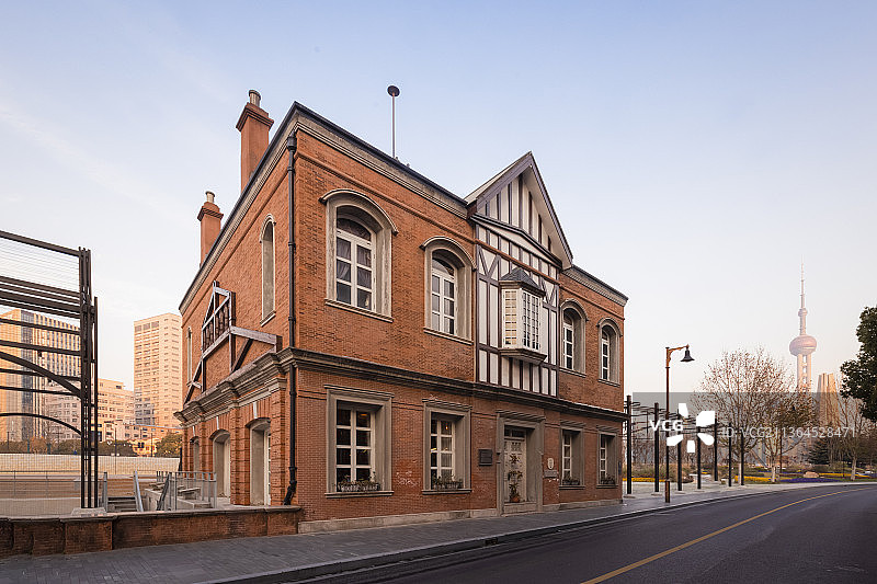 上海原划船俱乐部（划船总会旧址）图片素材