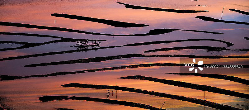 霞浦晚霞图片素材