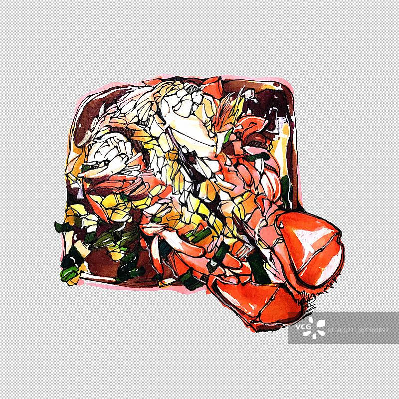 澳龙龙虾小龙虾 美食食物餐饮菜单饮食图片素材