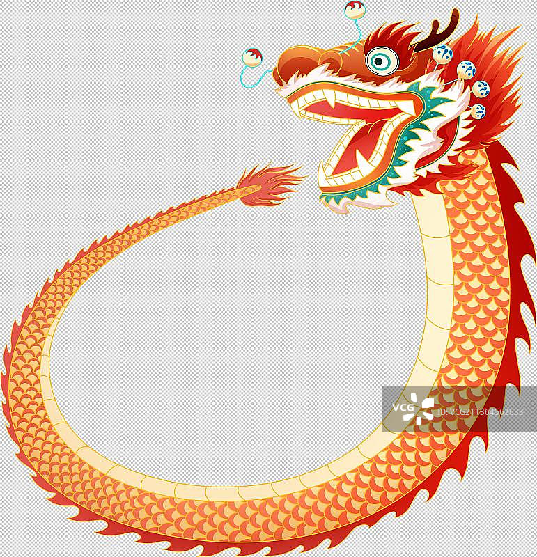 国潮生肖龙图片素材