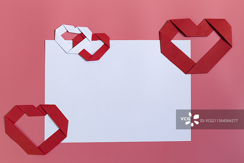 四季彩色空白留言卡片图片素材