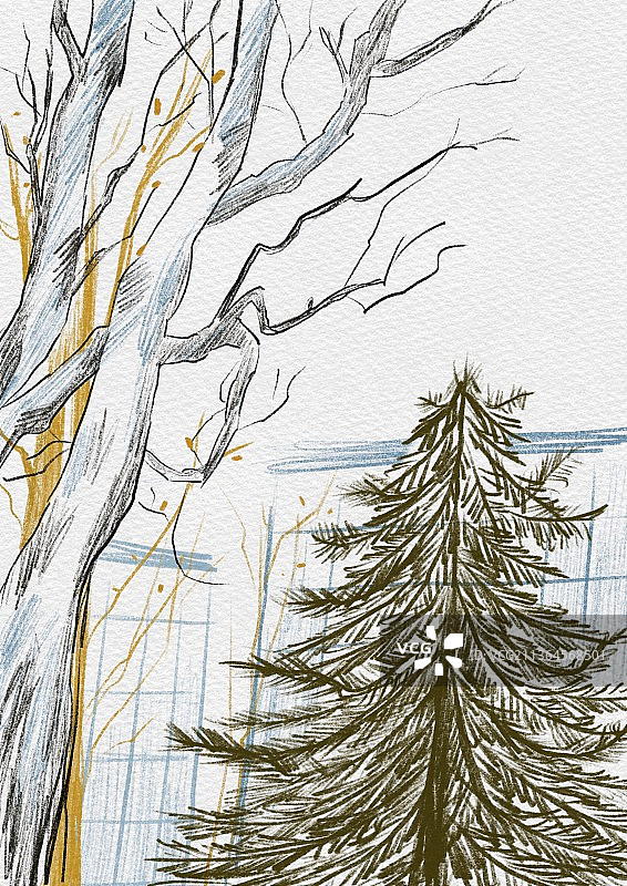 生长的树图片素材