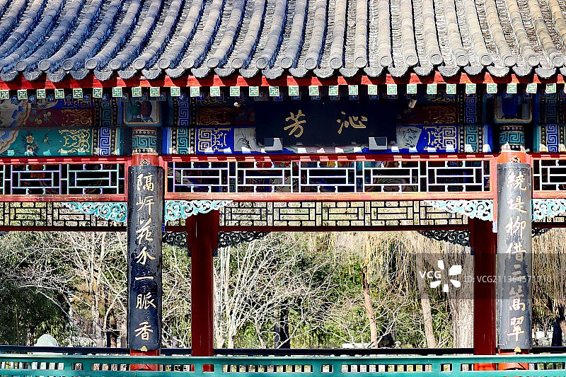 北京大观园图片素材