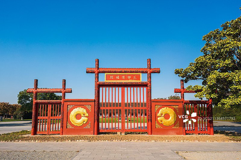 安阳殷墟博物苑图片素材